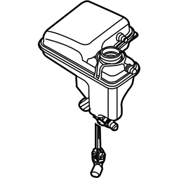 BMW 17-13-7-647-713 Cooling Water Expansion Tank