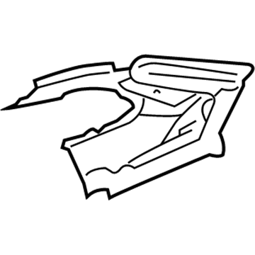 GM 25950070 Panel-Quarter Inner Rear
