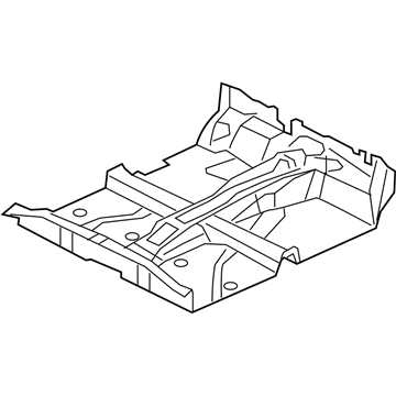 Honda 83301-SNA-A11ZB Carpet, Floor *YR327L* (PEARL IVORY)