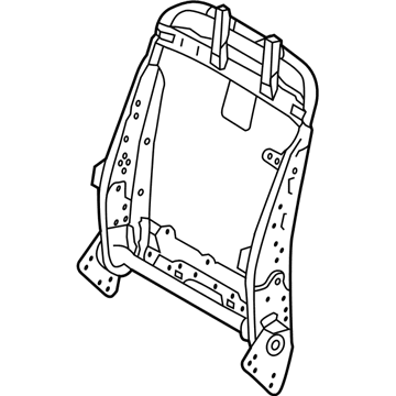 Lexus 71440-30C50 Back Assembly, Front Seat