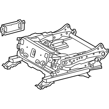 Lexus 72020-30471 ADJUSTER Assembly, Front Seat