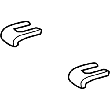 Lexus 72123-30110-C0 Cover, Seat Track Bracket