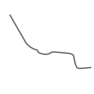 Ford FT4Z-16916-F CABLE ASY - HOOD CONTROL