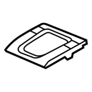 Honda 77294-SDA-A50ZA Panel, FR. *NH482L* (UA BLACK METALLIC)