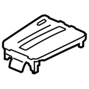 Honda 54710-SDA-A81 Escutcheon, Console