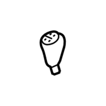 Honda 54110-SDA-003 Knob (Outer) (Dimple)