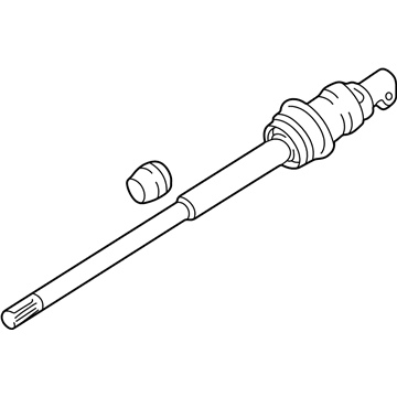 Lexus 45260-50070 Shaft Assy, Steering Intermediate, NO.2