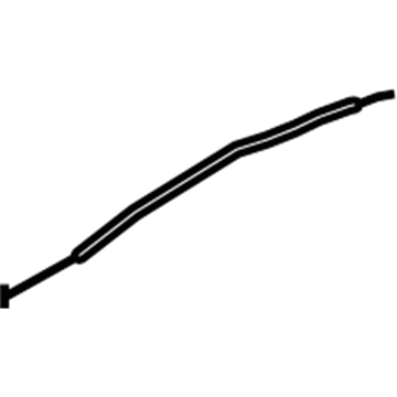 BMW 51-21-2-754-525 Bowden Cable, Door Opener, Inner