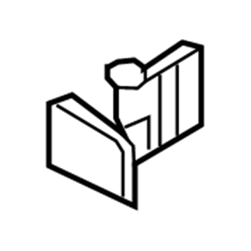 BMW 41-00-7-040-187 Left Upper Front Door Hinge