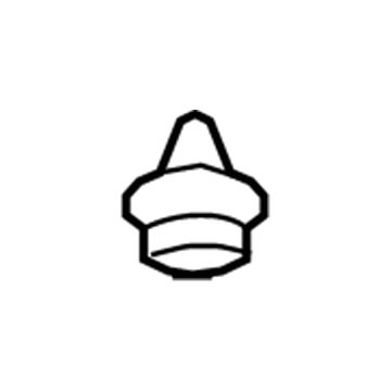 GM 84078111 Upper Trim Panel Retainer