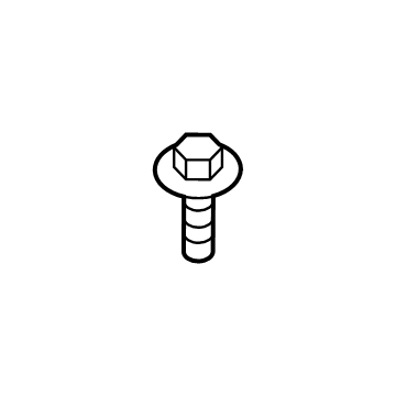 BMW 07-11-9-902-933 Hex Bolt With Washer