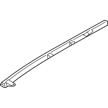 BMW 41-11-7-006-831 Wheel Housing Strut, Front Left