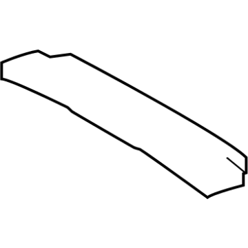 Lexus 63341-78020 PAD, ROOF SILENCER
