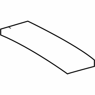 Lexus 63342-78040 PAD, ROOF SILENCER