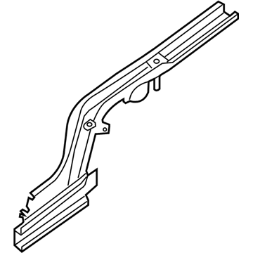 Nissan 75510-JB130 Member-Side, Rear RH