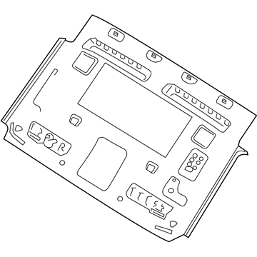 Nissan 739B0-9FS1B Module Assembly-Roof Trim