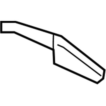 GM 84199389 Hinge Pillar Reinforcement Extension