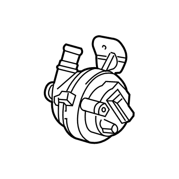 Mopar 68282197AB Auxiliary Coolant Pump