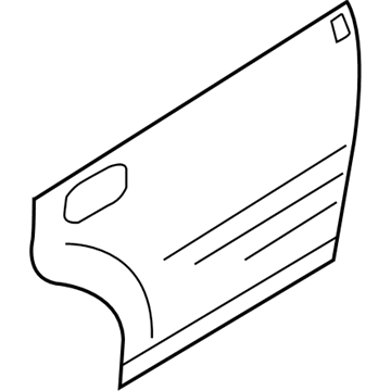 Ford 2L7Z-7824700-AA Outer Panel