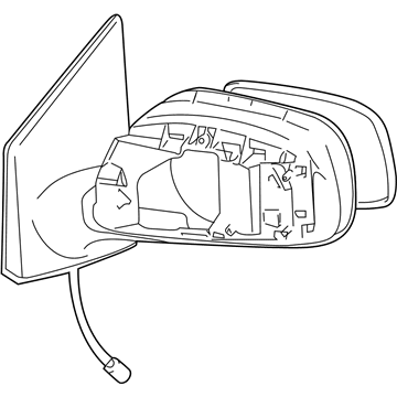 Toyota 87910-12D60 Mirror Assembly