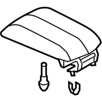Ford BE9Z-7406024-AA Armrest