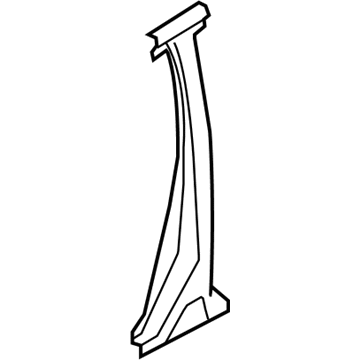 Nissan 76570-JM00A Brace-Center Pillar Lower, RH