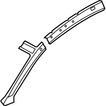 Nissan 76230-JM00A Pillar-Front, Inner Upper RH