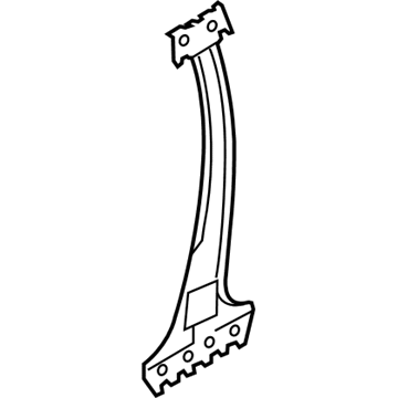 Nissan 76530-JM000 Pillar-Center, Inner RH