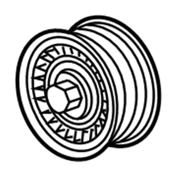 GM 12703922 Serpentine Idler Pulley