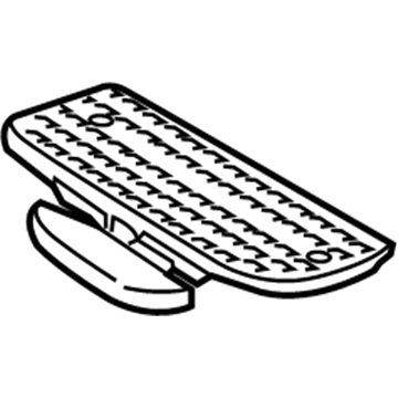 BMW 52-10-7-310-641 Carrier Thigh Support