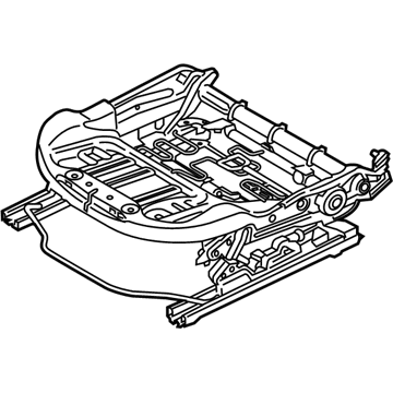 BMW 52-10-7-358-301 Electrical Seat Mechanism, Left
