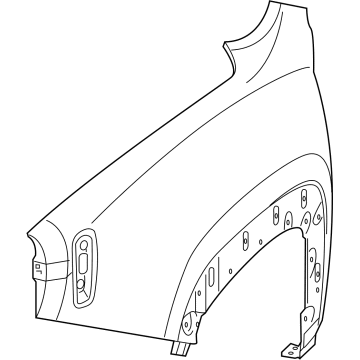 Mopar 68306752AA Fender-Fender