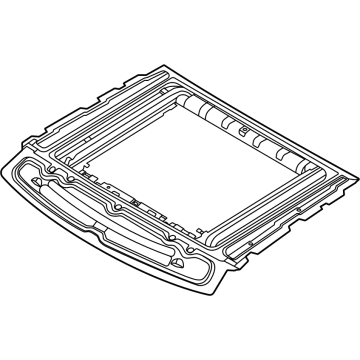 Ford M1PZ-7850056-B FRAME - SLIDING ROOF PANEL OPE