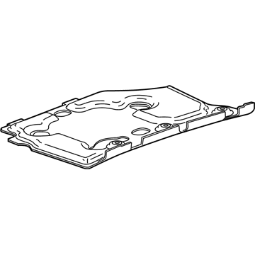 GM 13308554 Reinforce Beam Lower Insulator