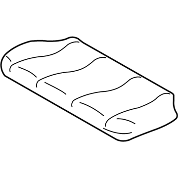 Ford 7S4Z-5463840-A Seat Cushion Pad