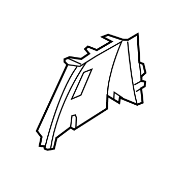 Nissan 76914-EZ28A GARNISH-Lock Pillar, Upper LH