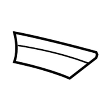 Lexus 75055-53010 Garnish, Quarter Pillar, RH