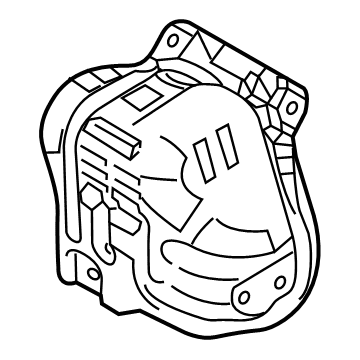 Acura 18120-6B2-A00 COVER, TURBOCHARGER