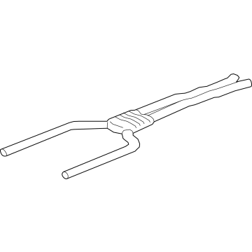 BMW 18-30-8-097-590 FRONT MUFFLER