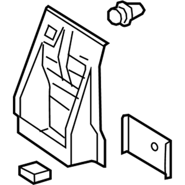 Toyota 64429-04050-C0 Luggage Compart
