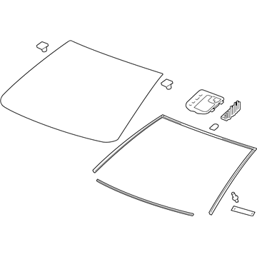GM 95094668 Windshield