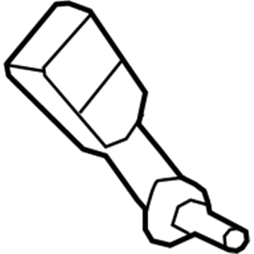 Ford BT4Z-7860044-BA Buckle End