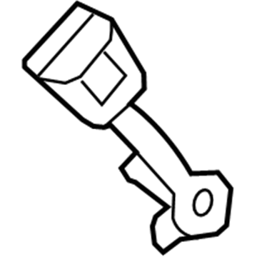 Ford BT4Z-7860044-AC Buckle End