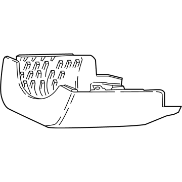 Ford GD9Z-3530-BG Lower Column Cover