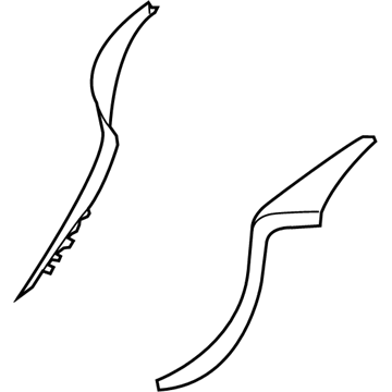 Hyundai 84790-3Y000-RA5 Garnish Assembly-Crash Pad Center, LH