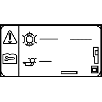 GM 22878734 AC Label