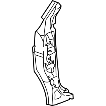 Nissan G6270-5RLMA Brace-Front Pillar Lower Hinge, RH