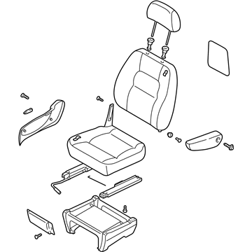 Kia 0K52Y57200MCQ3 Seat-Front , RH