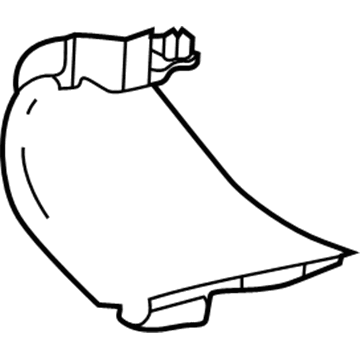 GM 84368216 Side Trim Panel