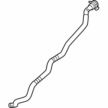 Mopar 68498768AA HOSE-HEATER SUPPLY AND RETURN